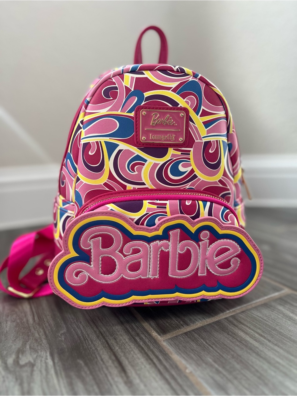 Loungefly Barbie Totally Hair 30th Anniversary Mini Backpack